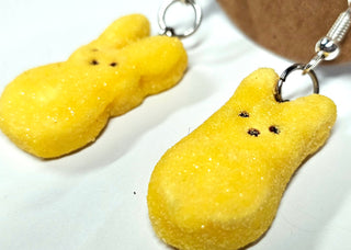 Chilli-Crafty: Easter Marshmallow Bunny Earrings