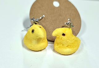 Chilli-Crafty: Easter Marshmallow Chick Earrings