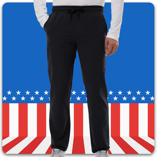 Unisex Everyday Straight-Leg Scrub Pants
