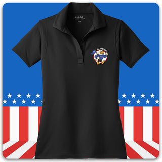Ernie The Eagle "All The Way" Fitted Polo