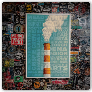 "Only in Chillicothe!" Framed Canvas