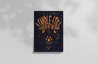 A Candle Still Flickers Print
