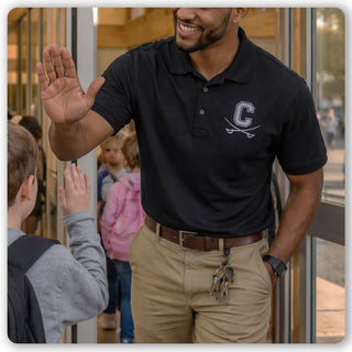 Embroidered Cavalier Polo