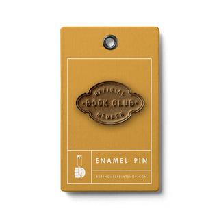 Official Book Club Member Enamel Pin