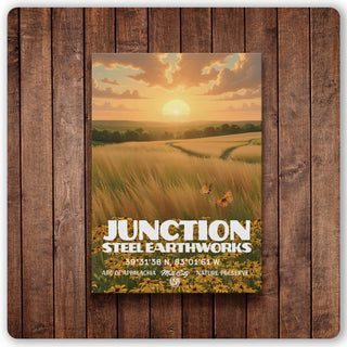 World Heritage: Junction Steel Earthworks Print