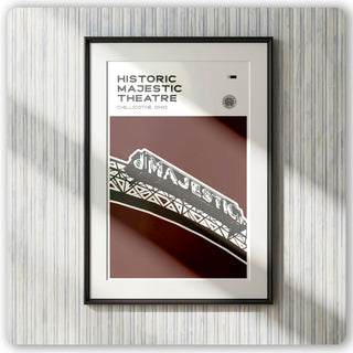 Post Modern Historic Majestic Theatre Print