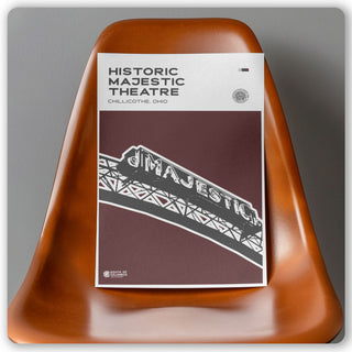 Post Modern Historic Majestic Theatre Print