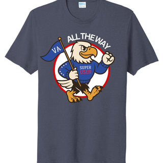 Team Navy Heather - PC330 - FRONT