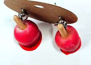 Chilli-Crafty: Candy Apple Earrings