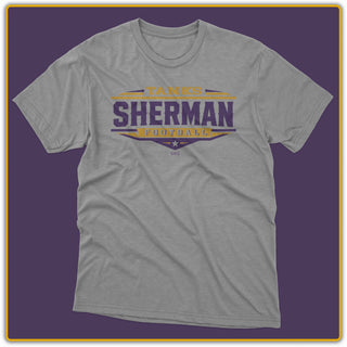 SHERMANS FOOTBALL BADGE DESIGN