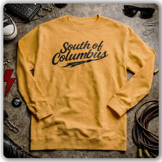 South of Columbus Supply Lightweight Terry Crewneck
