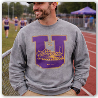 THE "U" Stadium Crewneck Sweatshirt