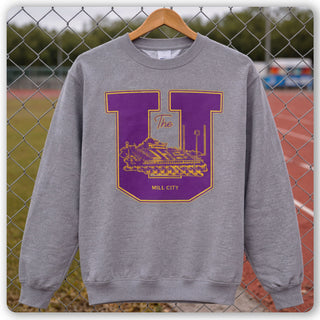 THE "U" Stadium Crewneck Sweatshirt