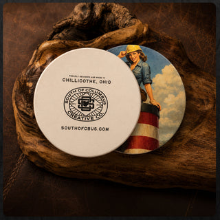 CHILLICOTHE PIN UPS COASTER SET