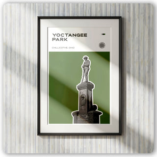 Post Modern Yoctangee Park Print