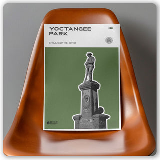 Post Modern Yoctangee Park Print