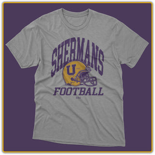 SHERMANS FOOTBALL HELMET