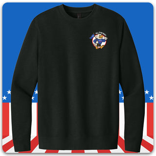 Ernie The Eagle "All The Way" Fleece Crewneck
