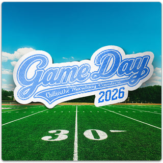 Game Day Die Cut Sticker